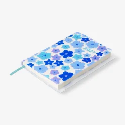 A5 blue florals daily diary 2027 - English