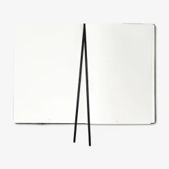 A4 bullet planner with black cover