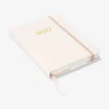 A5 fabric cover daily diary 2027 - English