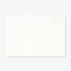 A4 floral soft cover weekly planner - English