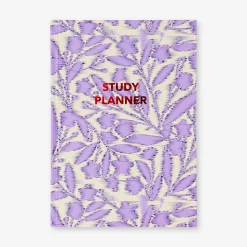 A5 floral study planner - English