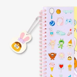 A5 monster candy notebook with charm