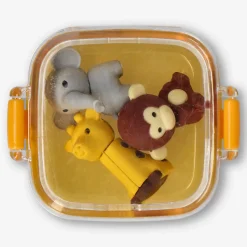 Animal erasers - 3 pcs