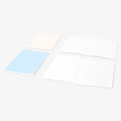 A5 solid colour notebooks - 4 pcs