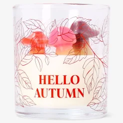 Autumnal candle