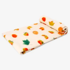 Autumnal fleece blanket - 180x130 cm