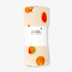 Autumnal fleece blanket - 180x130 cm