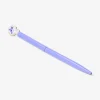 Ballpoint pen - Blue with hydrangea topper