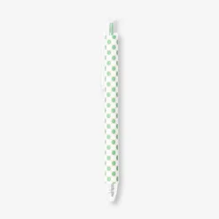 Ballpoint pen - Green checks