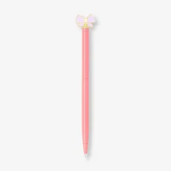 Ballpoint pen - Pink with bow topper