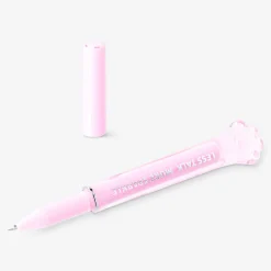 Ballpoint pen - Pink with cat paw