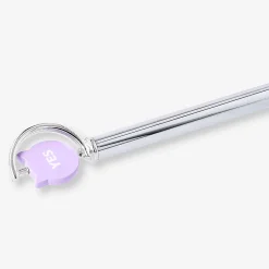 Ballpoint pen - Spinning metal top with text