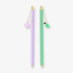 Ballpoint pens with charms - 2 pcs