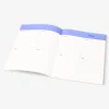 B5 blue floral weekly planner - English