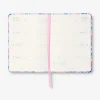 B6 floral weekly diary 2027 - English