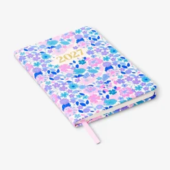 B6 floral weekly diary 2027 - English