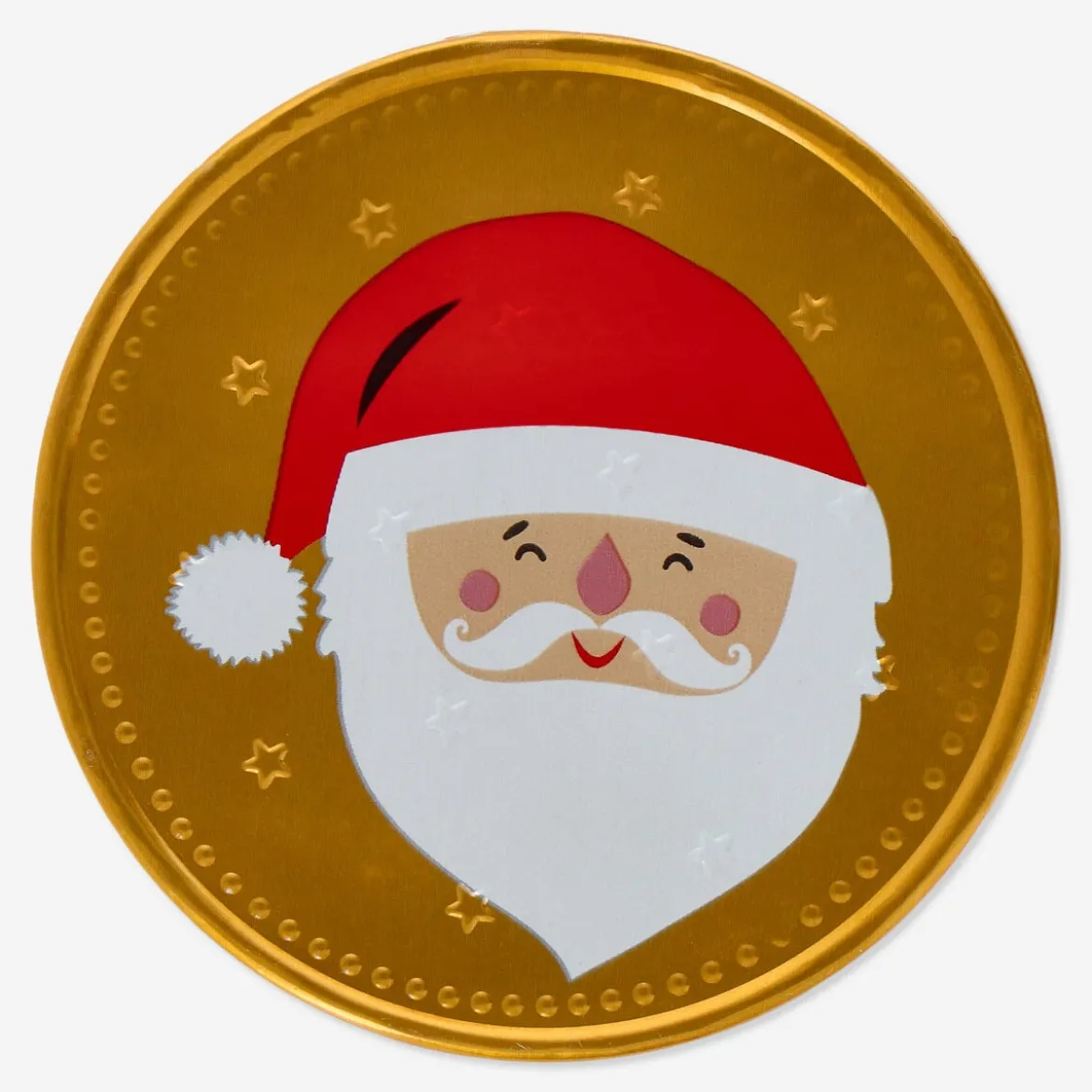Big Christmas chocolate coin
