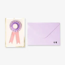 Birthday card - Birthday rosette