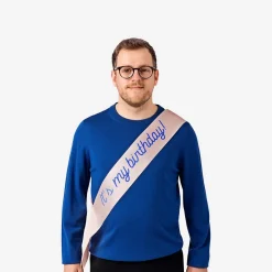 Birthday sash