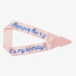 Birthday sash
