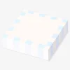 Blue chequered sticky memos