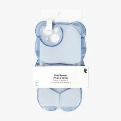 Blue gummy bear phone cover - Fits iPhone 15