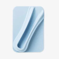 Blue lip gloss holder for phone