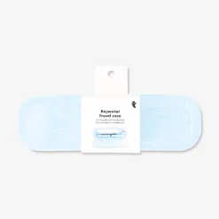 Blue travel case for electric toothbrush