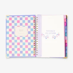Blue weekly planner 2027 - English