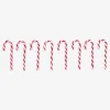 Candy canes with peppermint flavour - 8 pcs