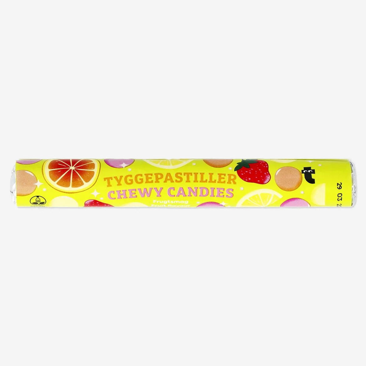 Candy chewy roll. Fruit flavour