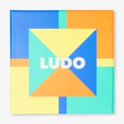 Cardboard Ludo game