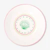 Ceramic bowl with dots and seashell - 15 cm
