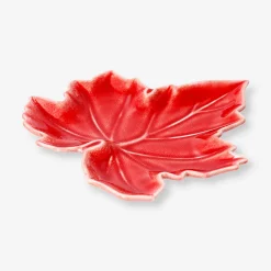 Ceramic leaf dish - 20 cm
