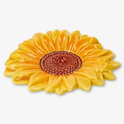 Ceramic sunflower dish - 10 cm