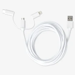 Charging cable. For USB-C, Micro USB and lightning