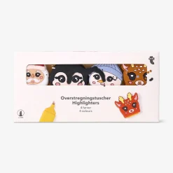 Christmas themed highlighters - 4 pcs