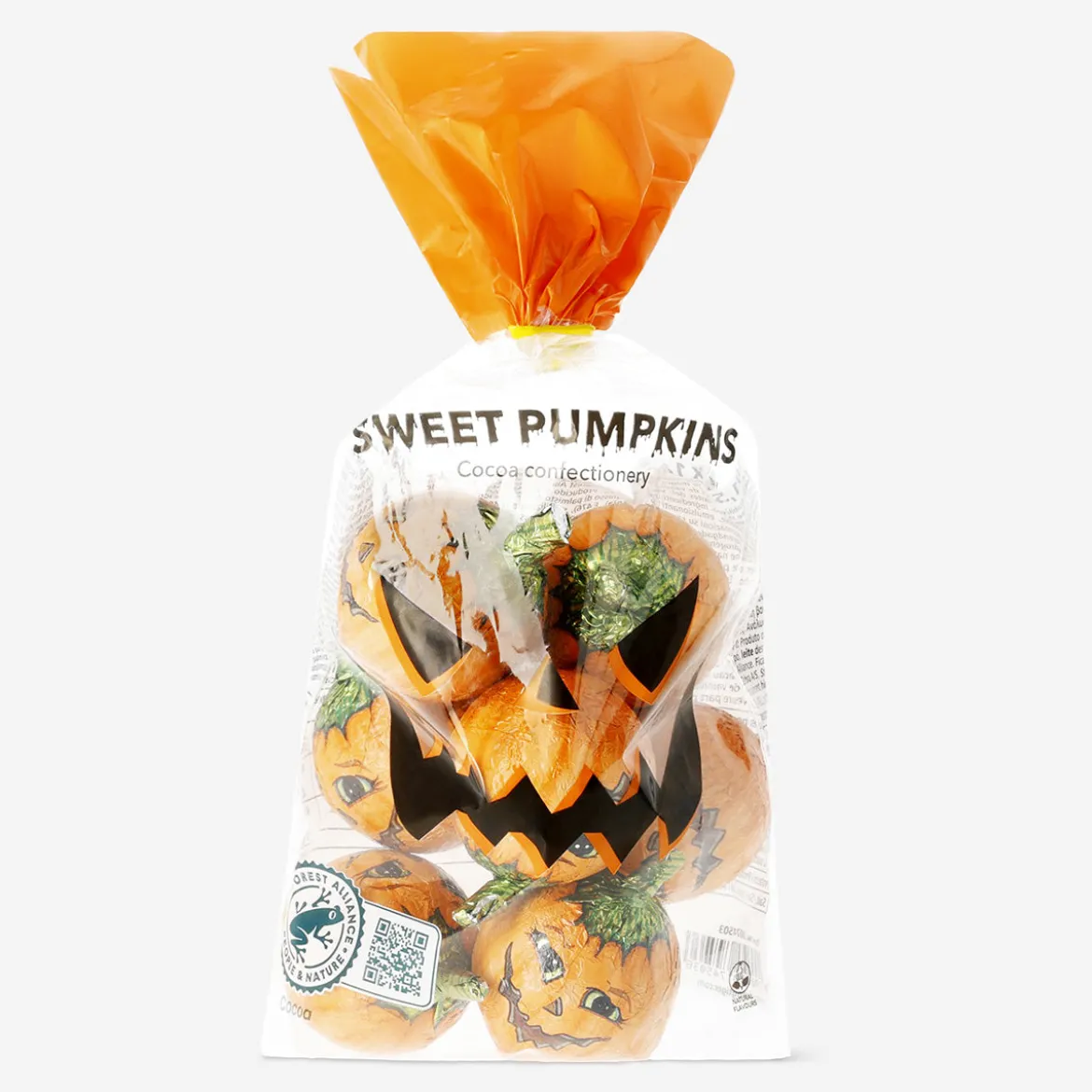 Cocoa confectionery Halloween pumpkins