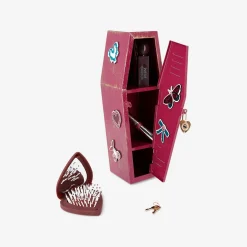 Coffin locker with magnets