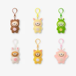 Collectable surprise - Animal outfit characters on keychains