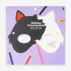 Colouring book for Halloween masks