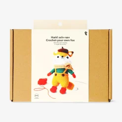 Crochet kit - Fox in dress