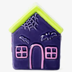 Decorative ceramic Halloween house - 10 cm