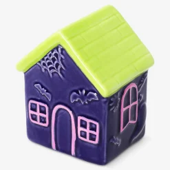 Decorative ceramic Halloween house - 10 cm