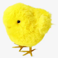 Decorative furry chick - 19 cm