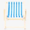Decorative mini deck chair - 11x16 cm