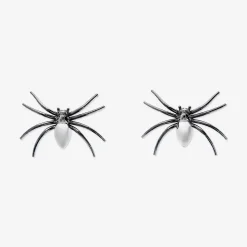 Decorative oilslick spiders - 6 pcs