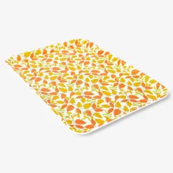 Decorative tray with autumn leaves - 22x31 cm