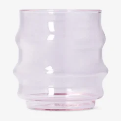 Designer Collection - Pink drinking glass - 250 ml