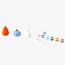 DIY decorative ceramic pumpkins - 3 pcs